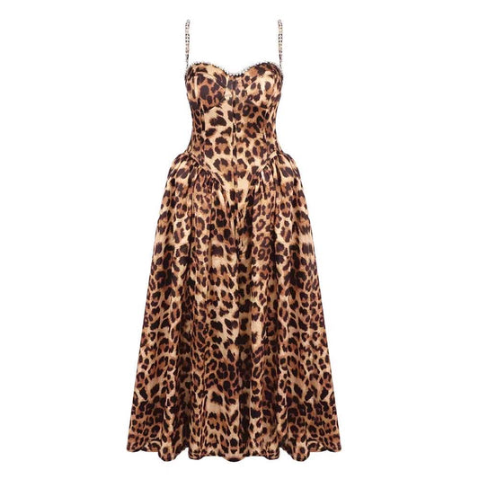 Lea Leopard Dress