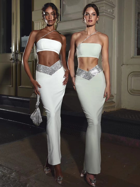 Pencil Bandage Skirt Set