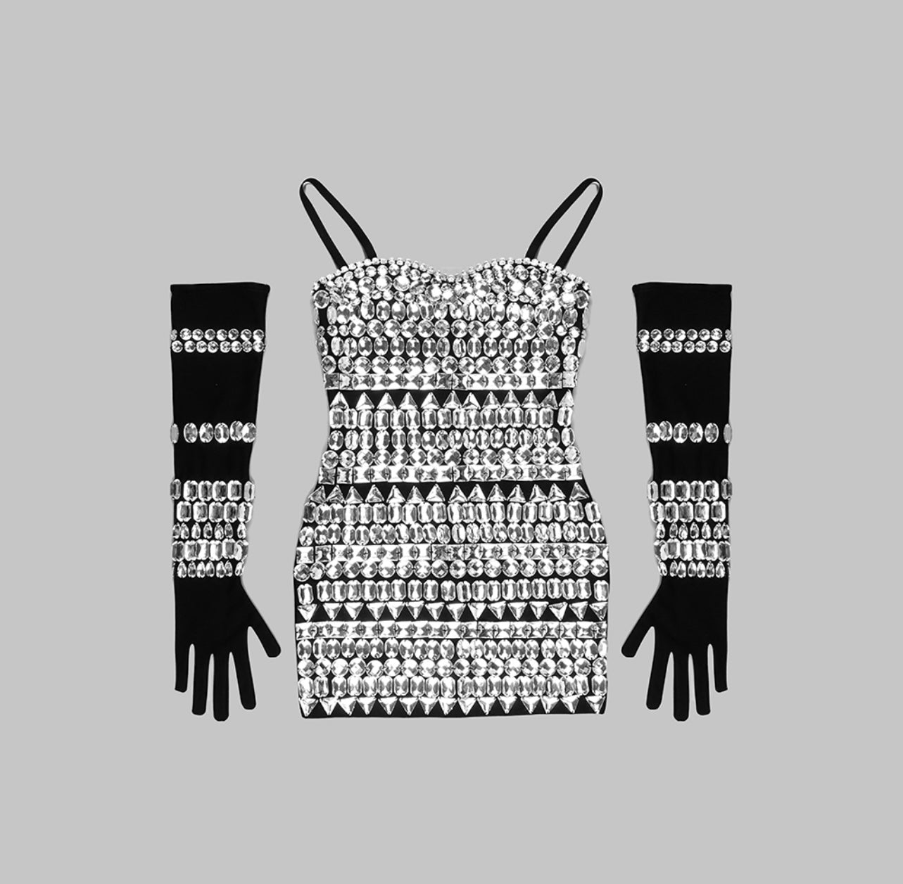 Rhude Gal Dress With Gloves
