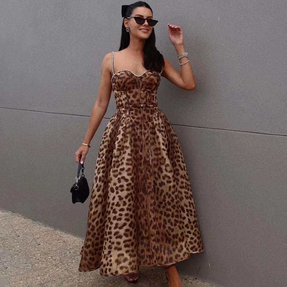 Lea Leopard Dress
