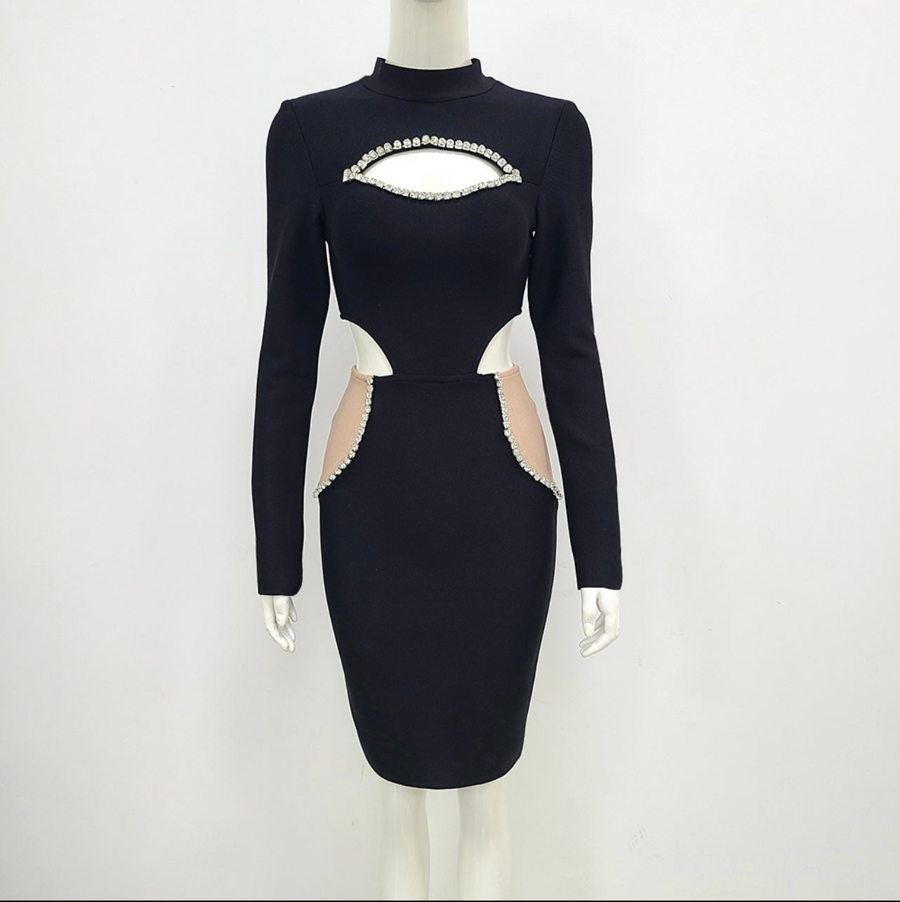 Velour Diamond Dress