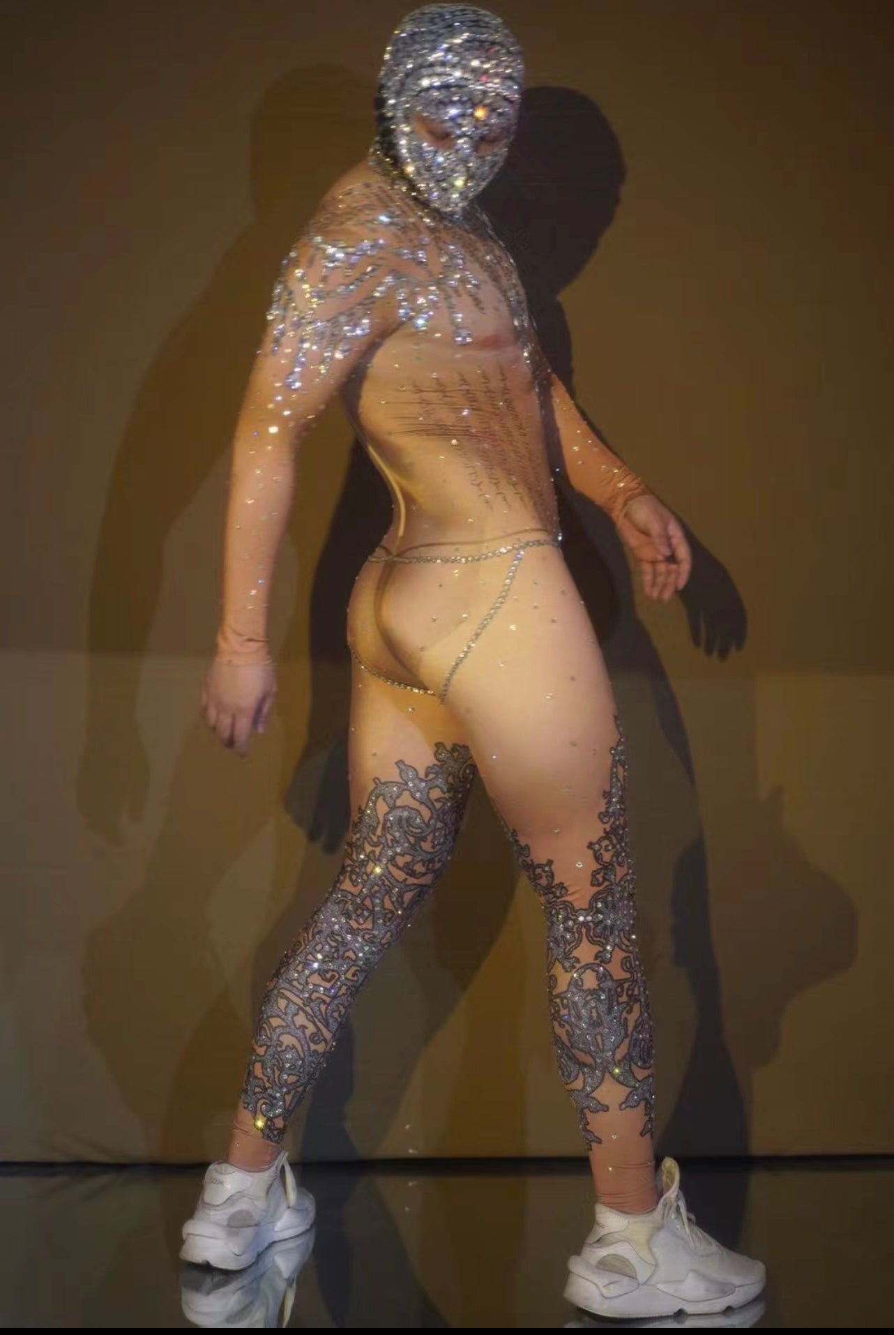 Jasmine Jumpsuit (with face mask)