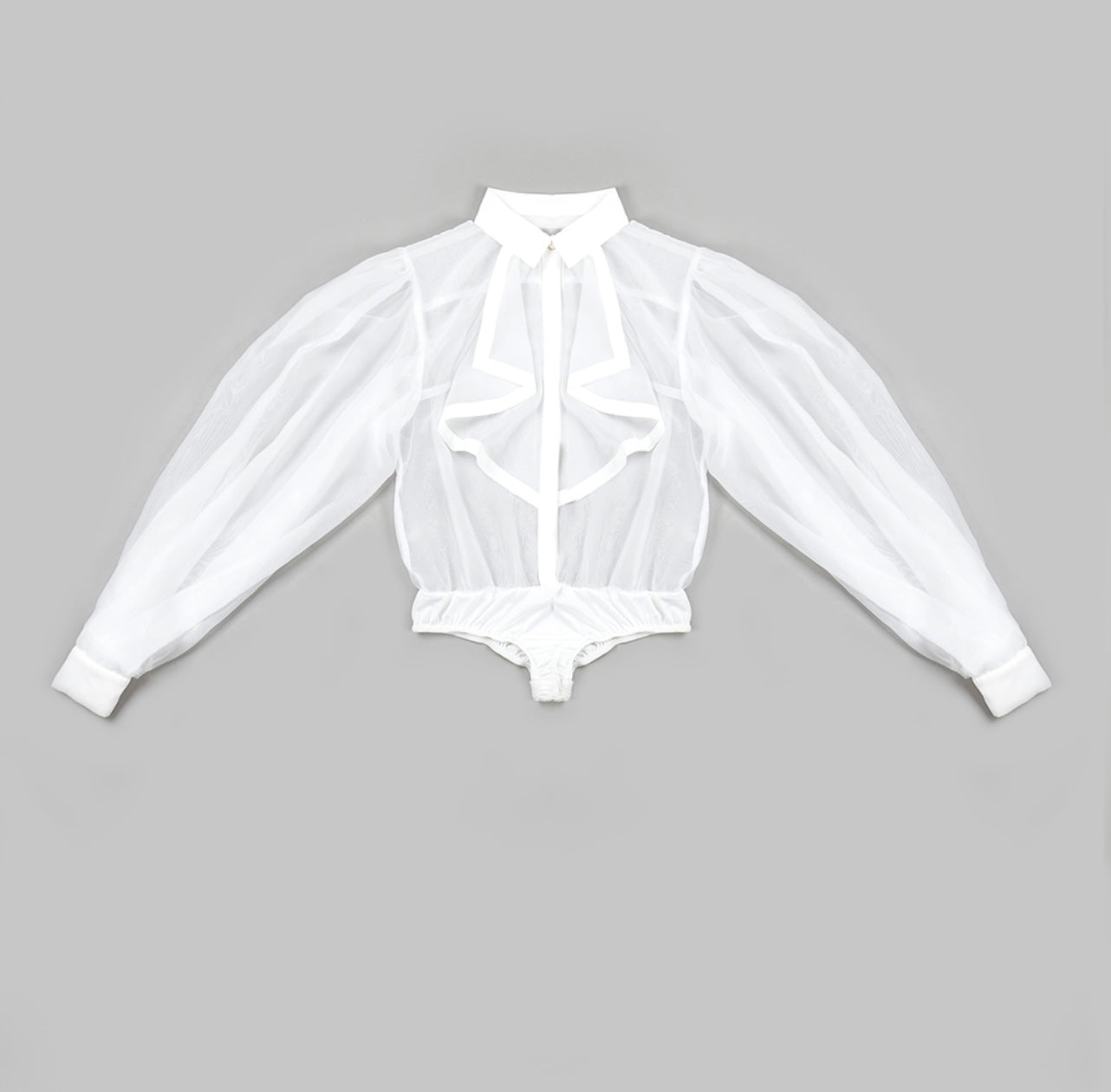 Sheer Oversize Bodysuit